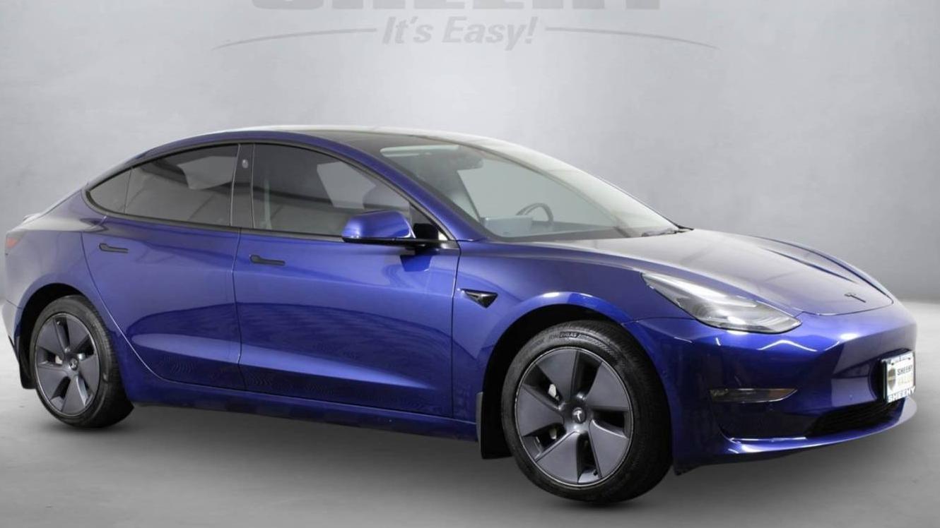 TESLA MODEL 3 2022 5YJ3E1EBXNF198688 image